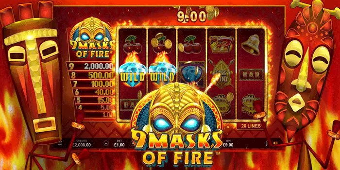 Misteri Scatter Susah Slot 9 Masks Of Fire Terungkap